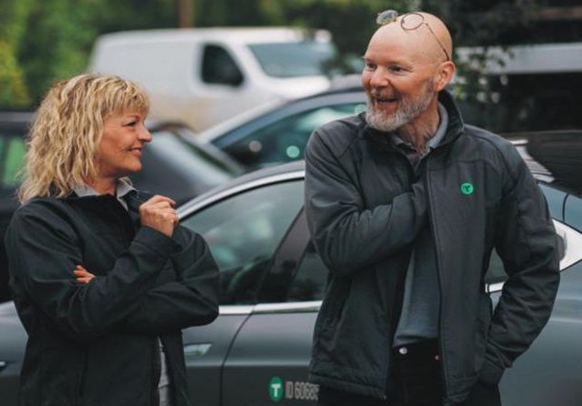 Billede af Dantaxi chauffører